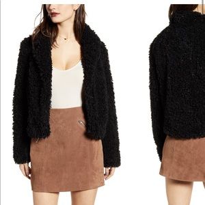 BLANKNYC Faux Fur Teddy Coat